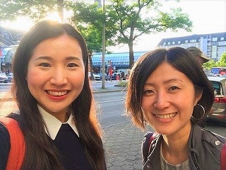f:id:akane1033:20171227203239j:plain 三味線ブロガー・花枝さんとハンブルクで再会しました!