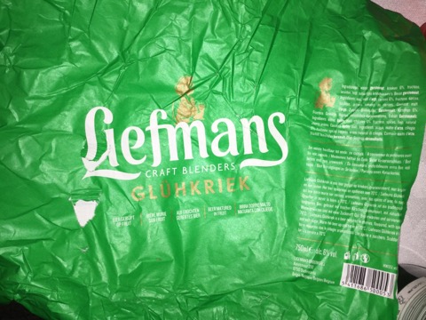 ホット専用ビール！？ベルギー産「リーフマンス・グリュークリーク」を飲んでみた