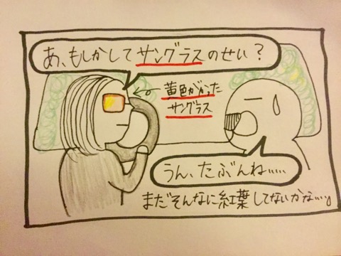 f:id:akane1033:20181012040117j:image 【絵日記】景色がキレイ?