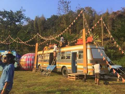 タイ・チェンマイ近郊の野外フェス「Jai Thep Festival」参加レポ！