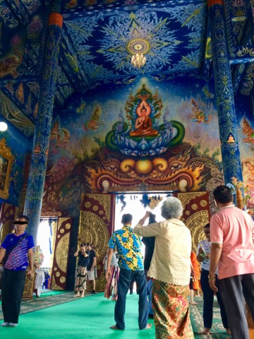 タイ・チェンライにある「青い寺（ブルーテンプル）」が、想像以上に素敵だった