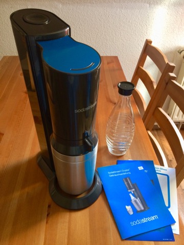 自宅で簡単に炭酸水が作れる！「ソーダストリーム（Soda Stream）」の感想レビュー