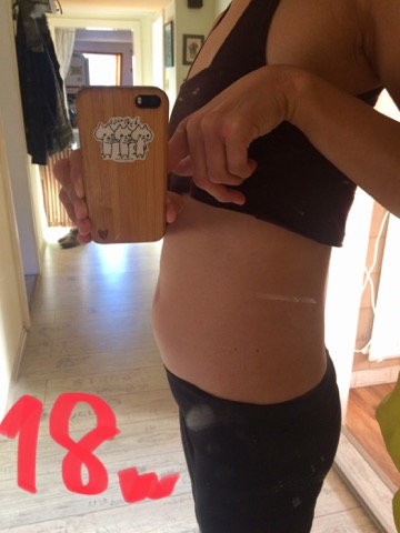 【写真でみる】妊娠中+18kg増えた私の週数別お腹の大きさ＆体重変化の推移まとめ