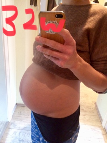 【写真でみる】妊娠中+18kg増えた私の週数別お腹の大きさ＆体重変化の推移まとめ
