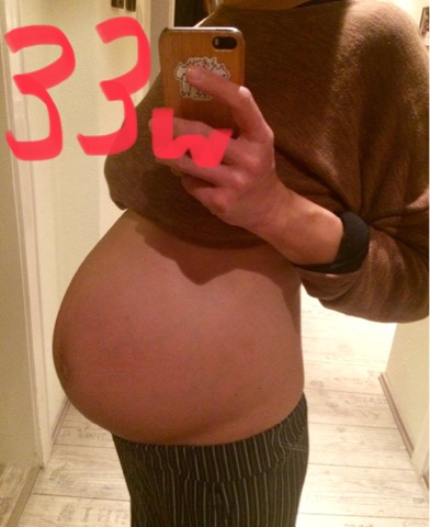 【写真でみる】妊娠中+18kg増えた私の週数別お腹の大きさ＆体重変化の推移まとめ