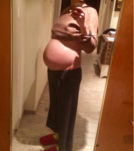 【写真でみる】妊娠中+18kg増えた私の週数別お腹の大きさ＆体重変化の推移まとめ